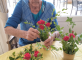 Atelier composition florale Les Jardins du Plessis Sainte-Geneviève-des-Bois